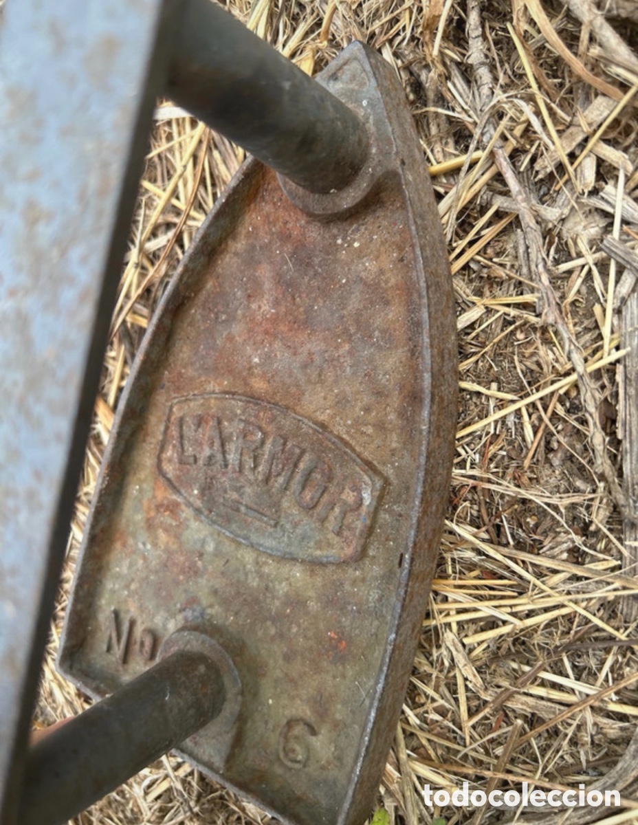 Antig&uuml;edades: Antigua plancha de hierro - Foto 2