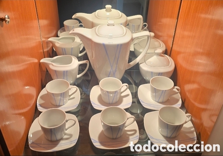 Antig&uuml;edades: Juego de cer&aacute;mica para te