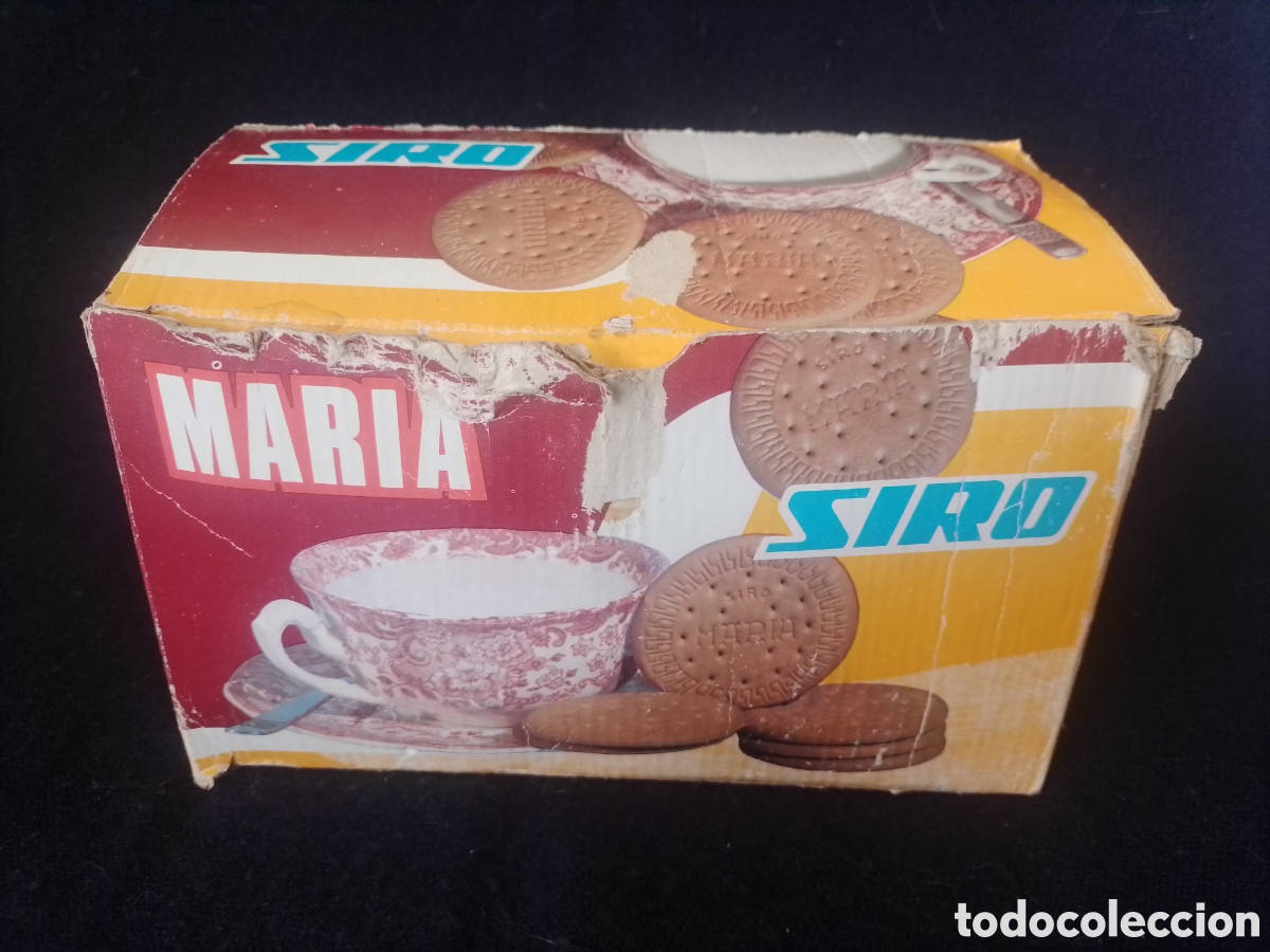 Antig&uuml;edades: Antigua caja de galletas Mar&iacute;a - SIRO
