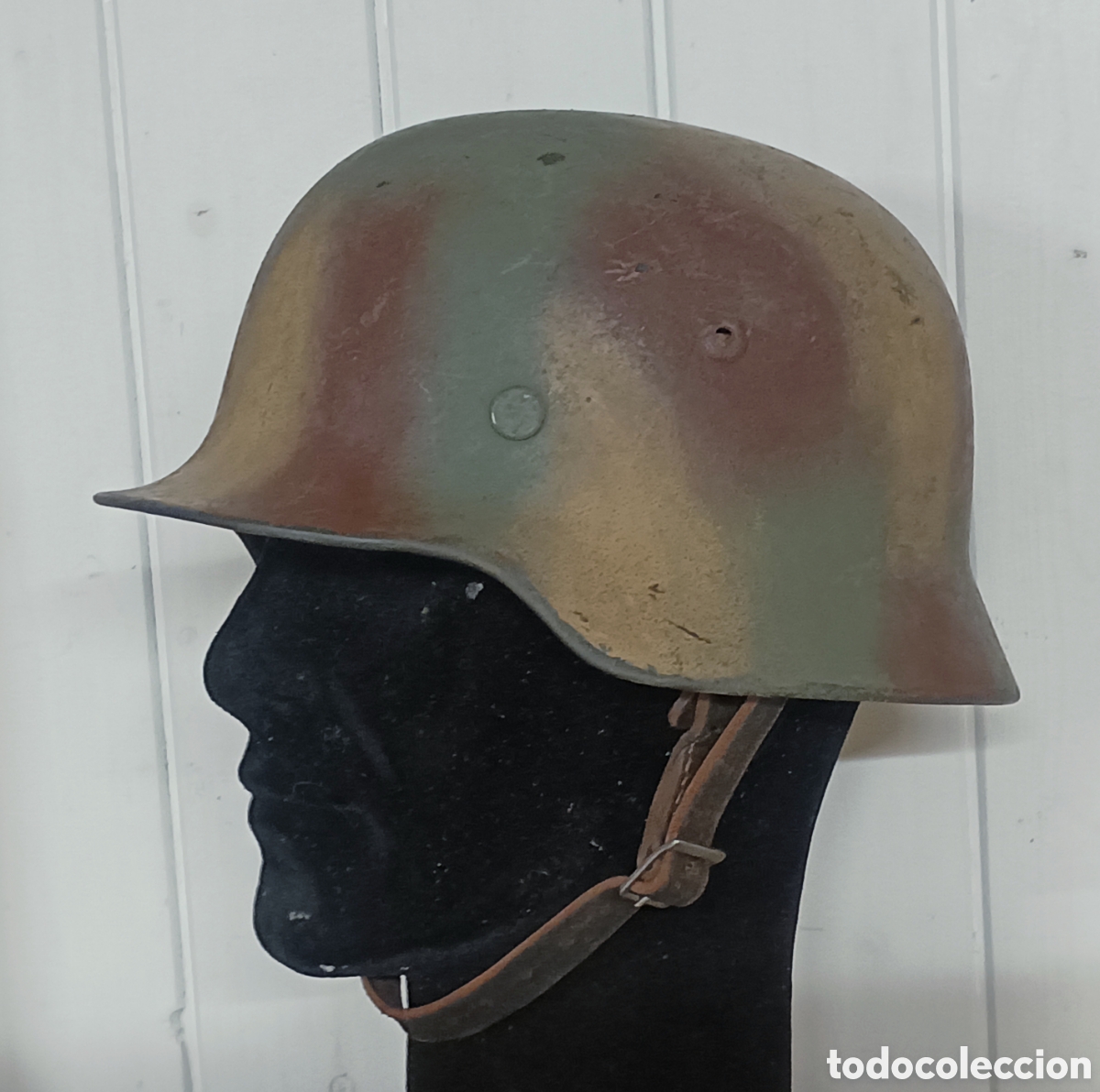 Antig&uuml;edades: Casco alem&aacute;n M40 camo 1944 - Foto 3