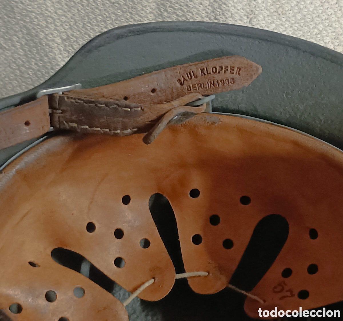 Antig&uuml;edades: Casco alem&aacute;n M40 camo 1944 - Foto 6