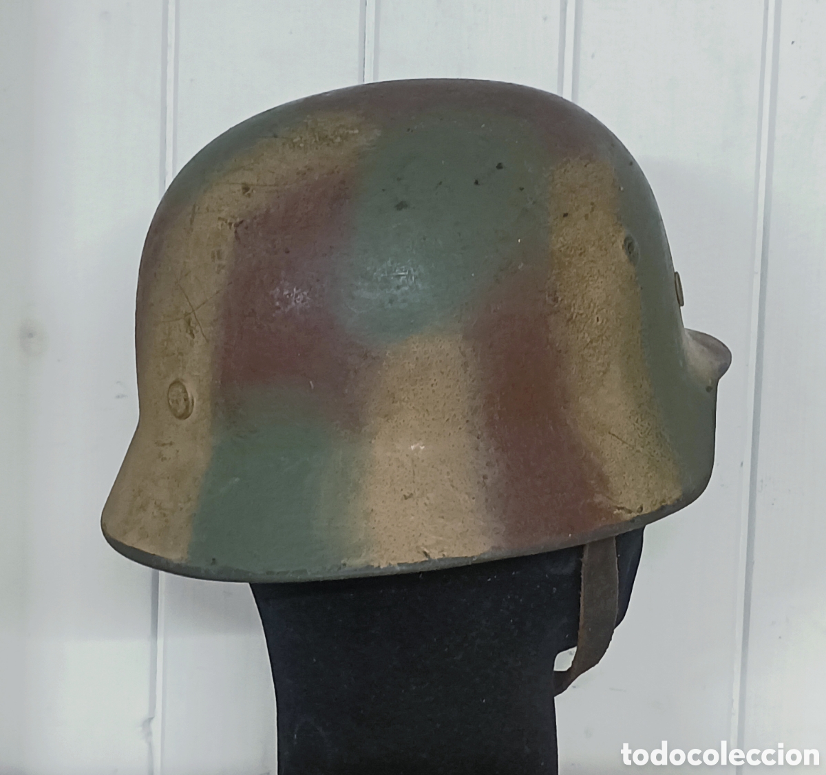 Antig&uuml;edades: Casco alem&aacute;n M40 camo 1944 - Foto 9