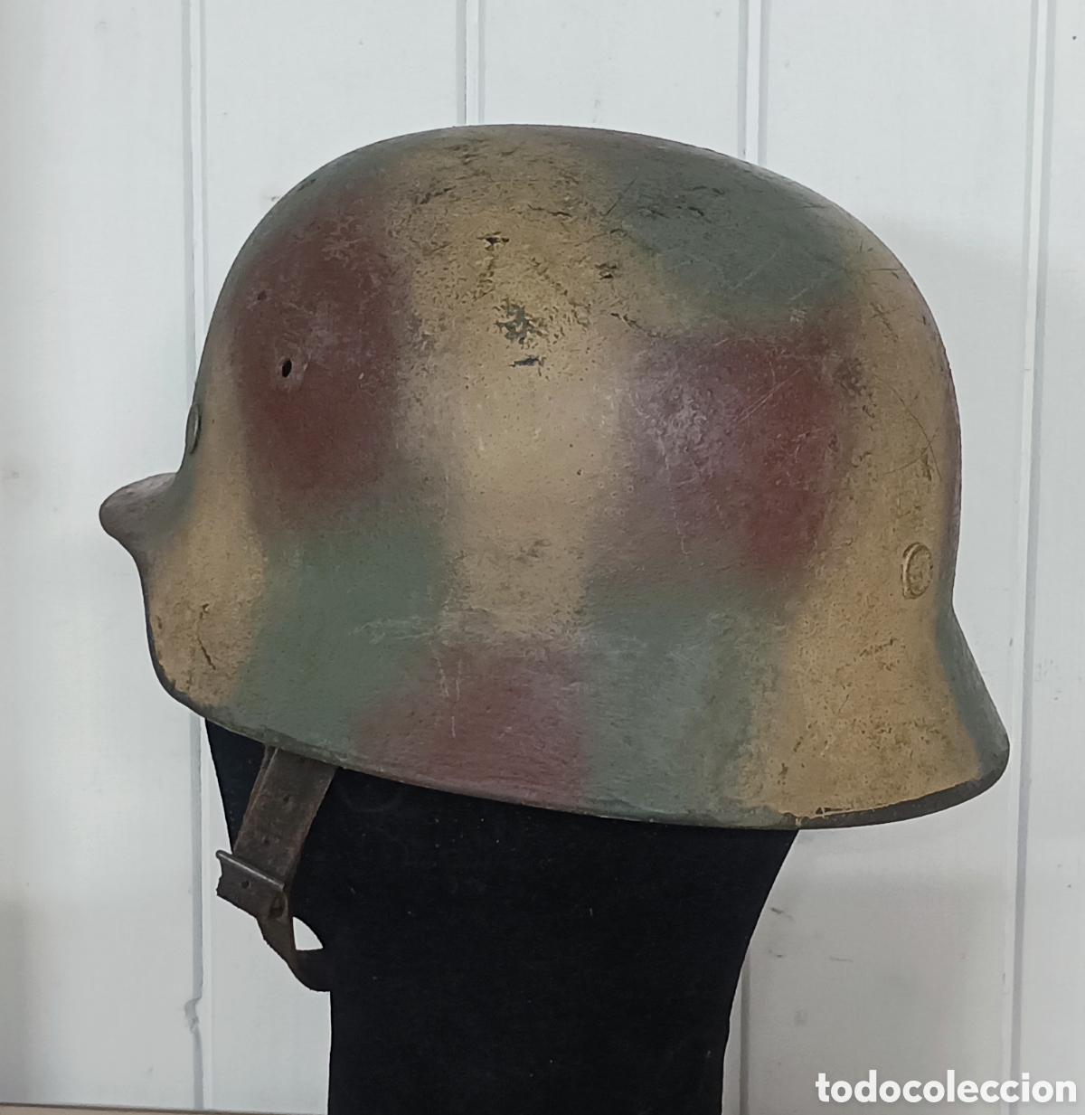 Antig&uuml;edades: Casco alem&aacute;n M40 camo 1944 - Foto 10
