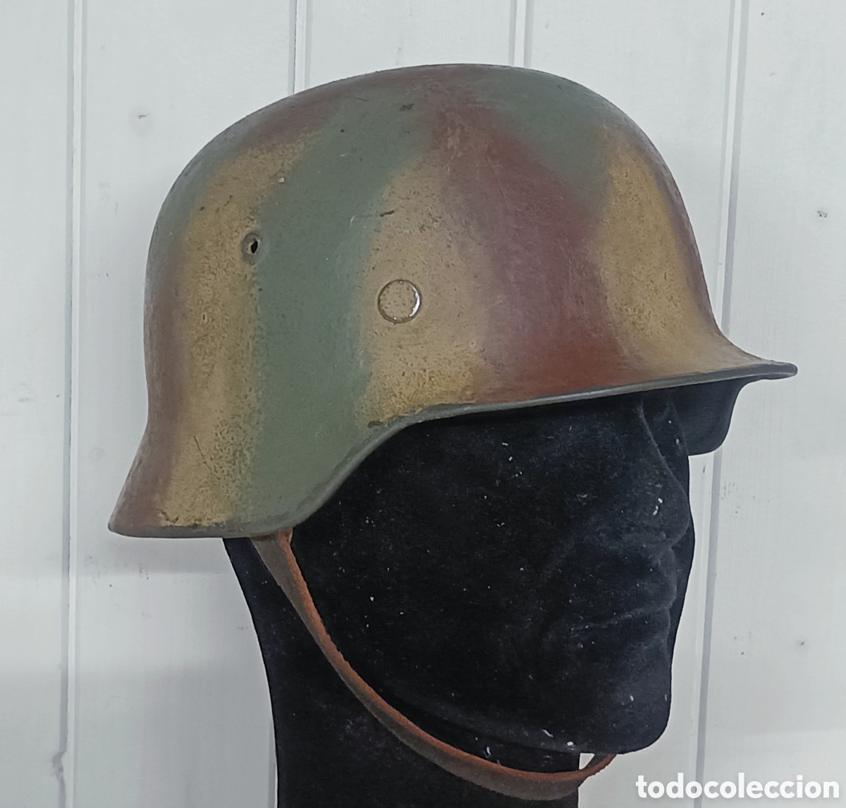 Antig&uuml;edades: Casco alem&aacute;n M40 camo 1944 - Foto 11