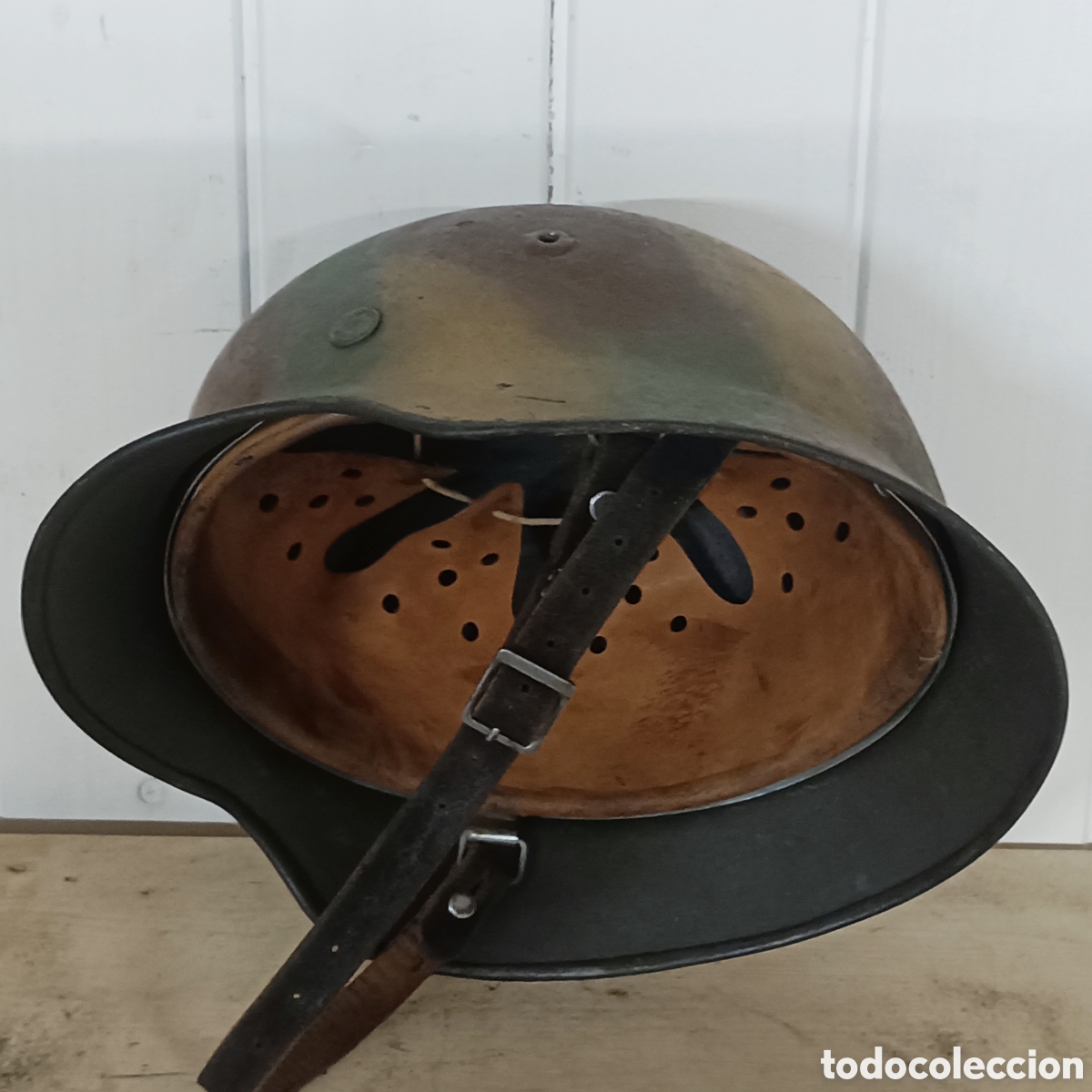 Antig&uuml;edades: Casco alem&aacute;n M40 camo 1944