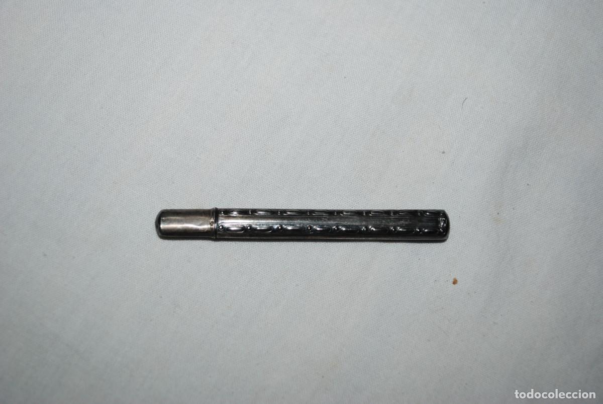 Antig&uuml;edades: FUNDA DE PLATA PARA LAPIZ
