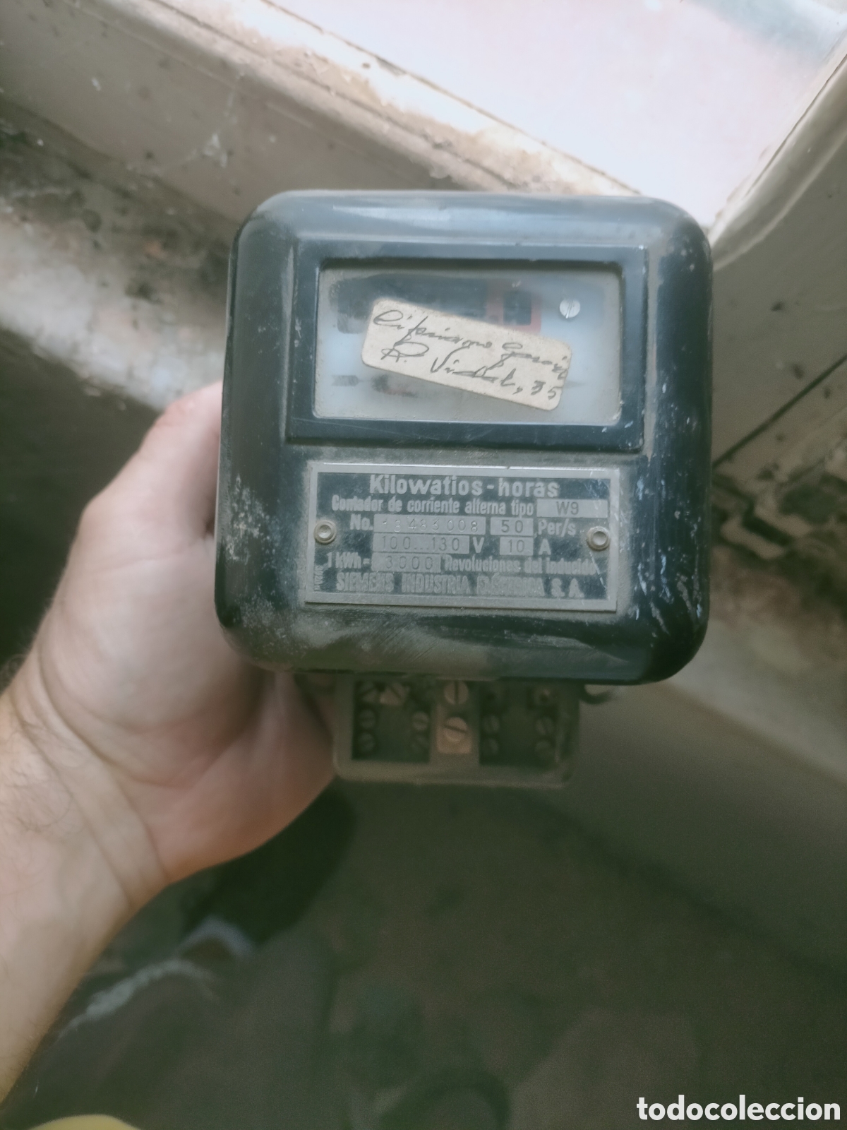 Antig&uuml;edades: Contador de luz antiguo