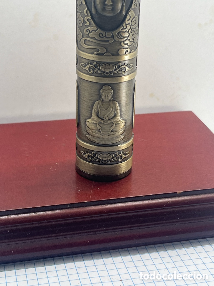 Antig&uuml;edades: CAJA DE BRONCE TEMA BUDISTA , - Foto 3