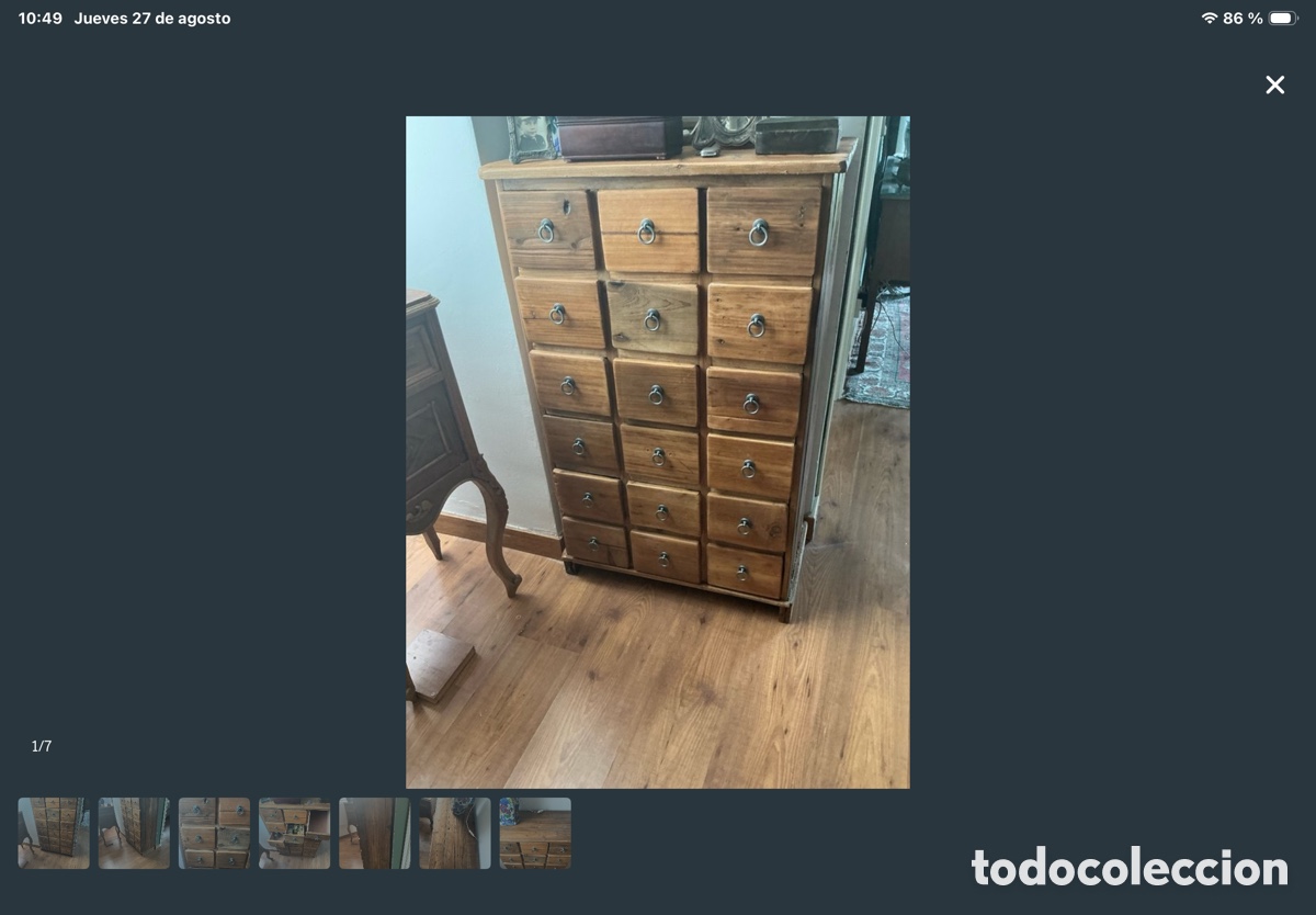 Antig&uuml;edades: Mueble de oficio boticario antiguo