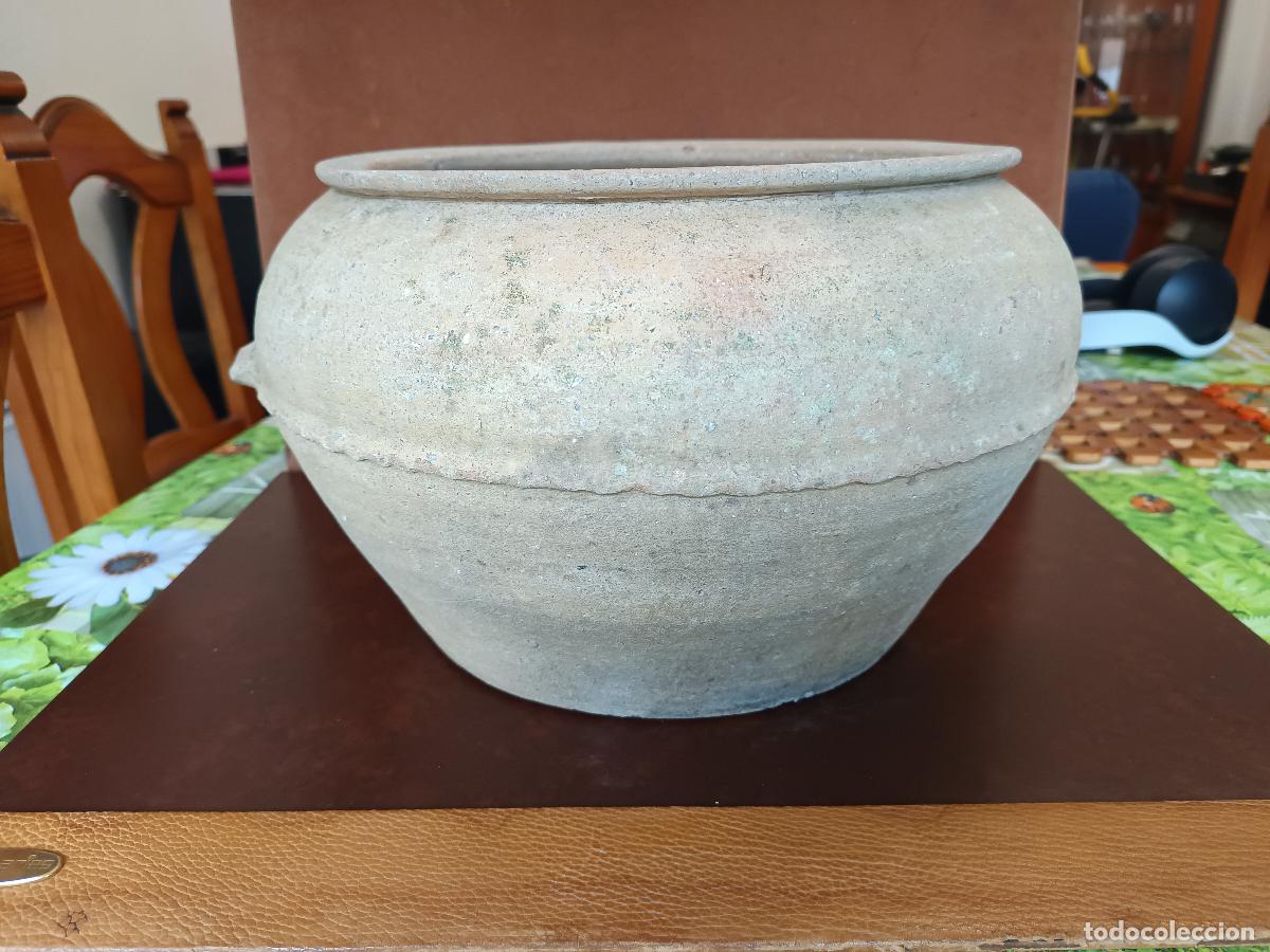 Antig&uuml;edades: ALFARERIA GALICIA, GUNDIVOS, SOBER LUGO, ANTIGUA POTA, PUCHERO DE BARRO, SELLO EN BASE VENTURA