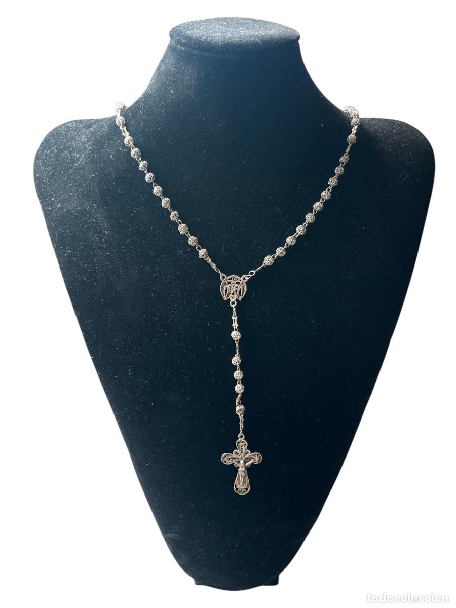 Antig&uuml;edades: ROSARIO DE PLATA FINALES DEL SIGLO XIX