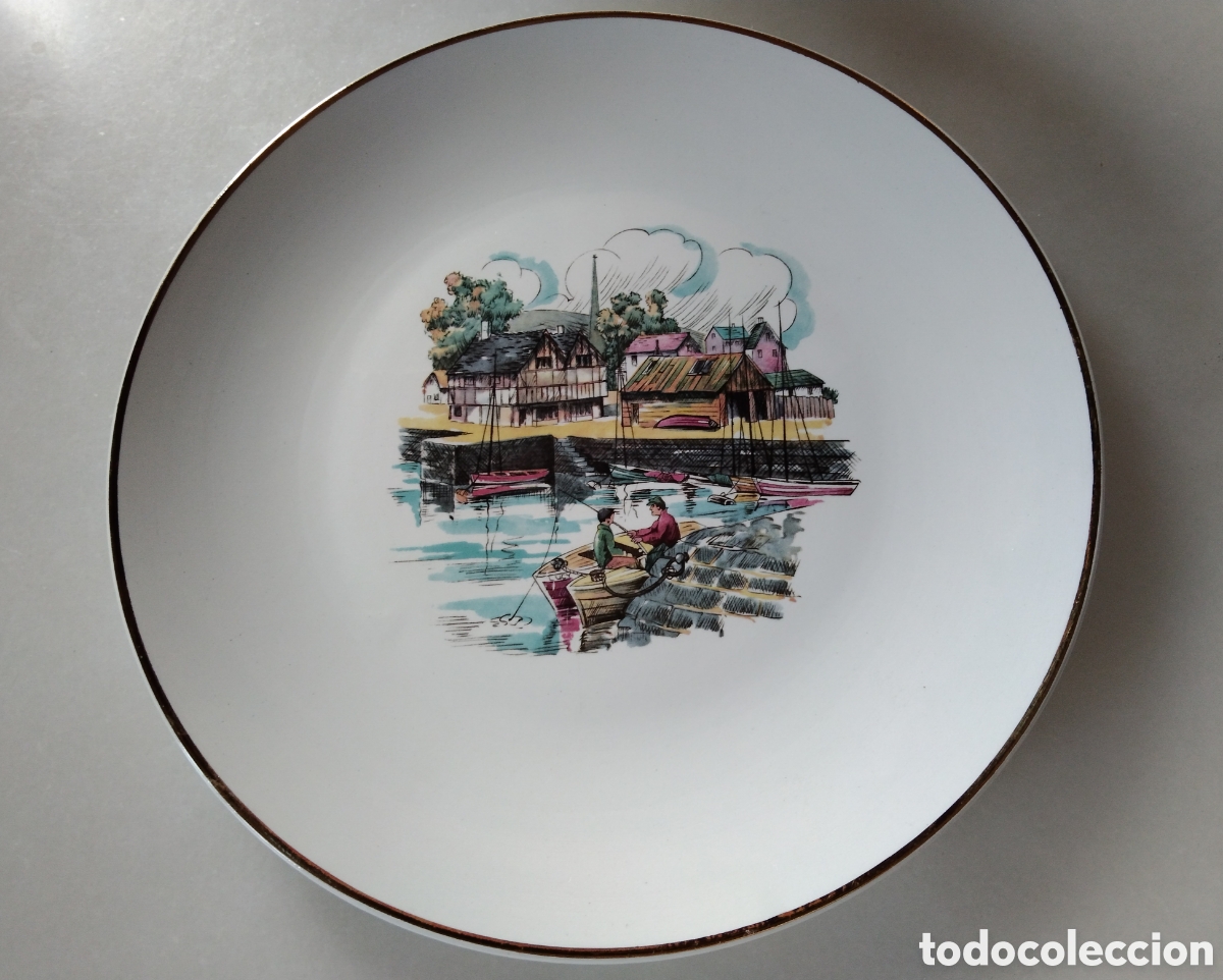 Antig&uuml;edades: Plato decorativo San Claudio