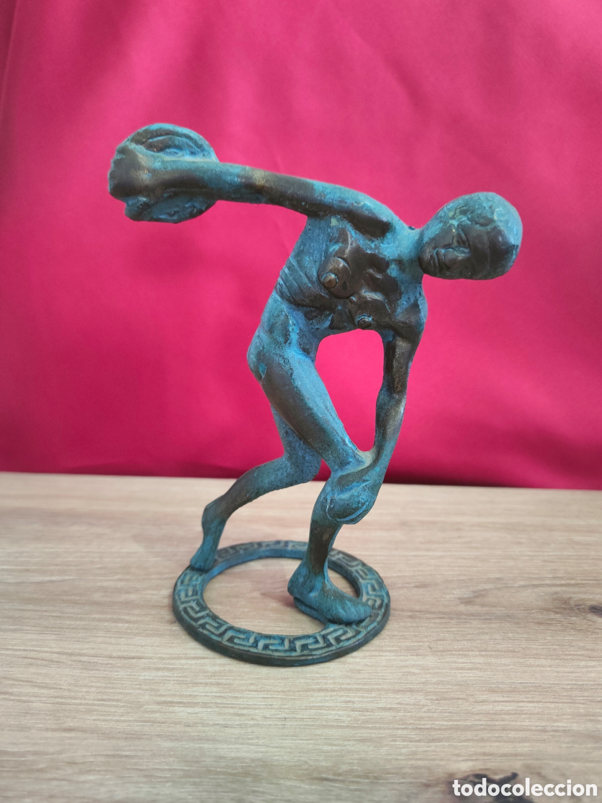 Antig&uuml;edades: Bronce Lote 3 Figuras Griegas - Foto 2