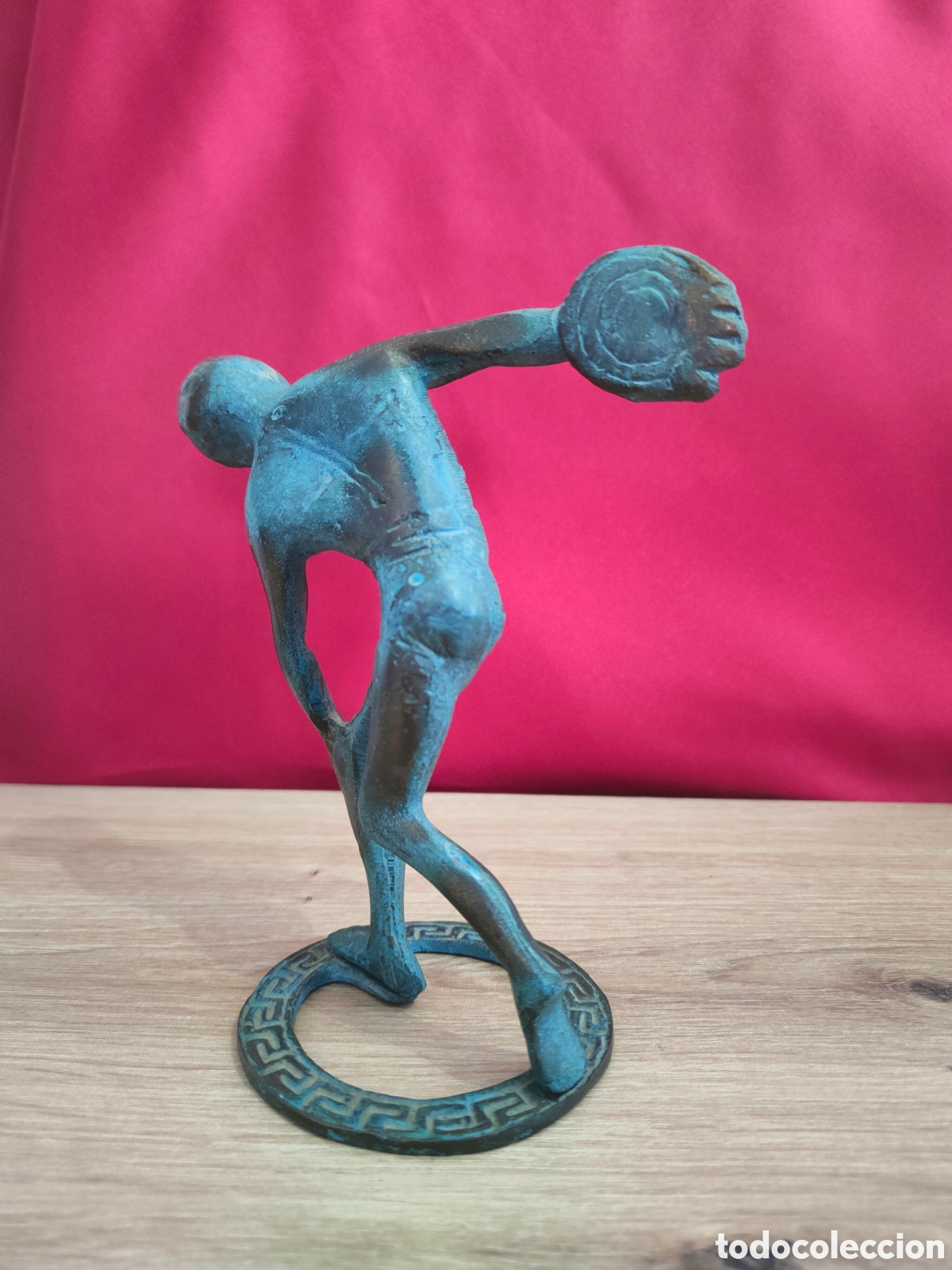 Antig&uuml;edades: Bronce Lote 3 Figuras Griegas - Foto 5