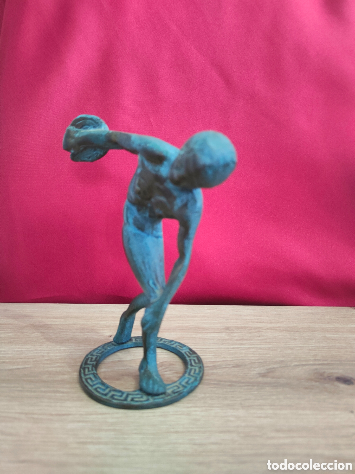 Antig&uuml;edades: Bronce Lote 3 Figuras Griegas - Foto 8