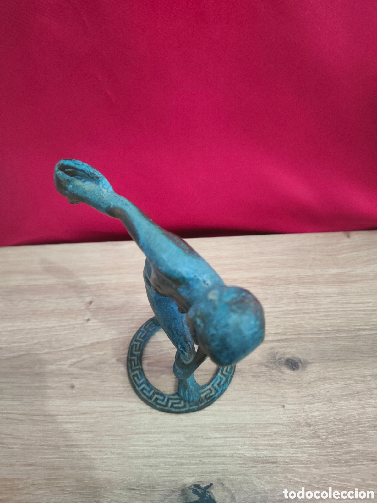 Antig&uuml;edades: Bronce Lote 3 Figuras Griegas - Foto 11