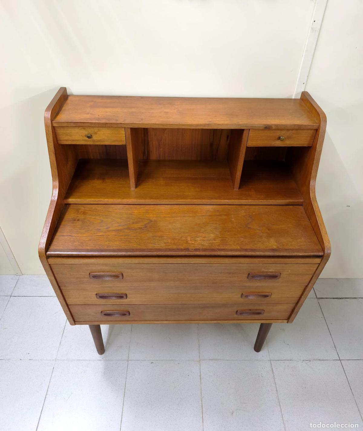 Antig&uuml;edades: Comoda escritorio Mid Century - Foto 2