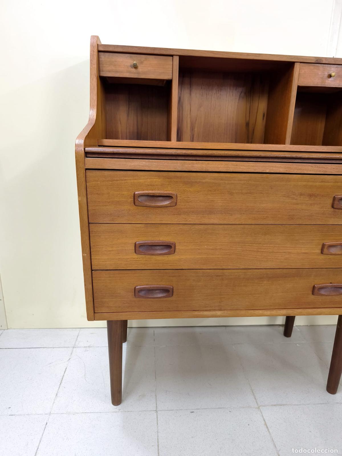 Antig&uuml;edades: Comoda escritorio Mid Century - Foto 5