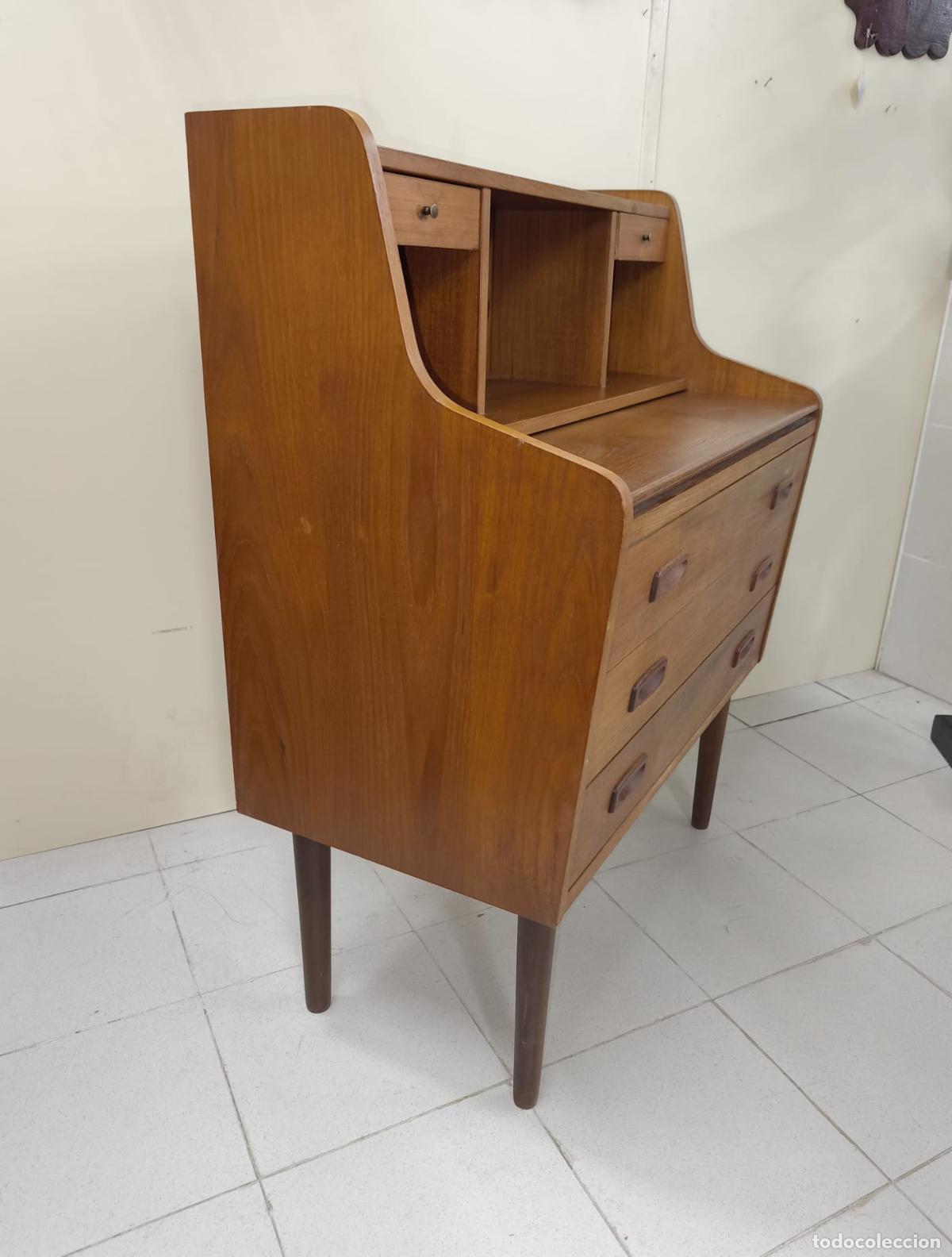 Antig&uuml;edades: Comoda escritorio Mid Century - Foto 8