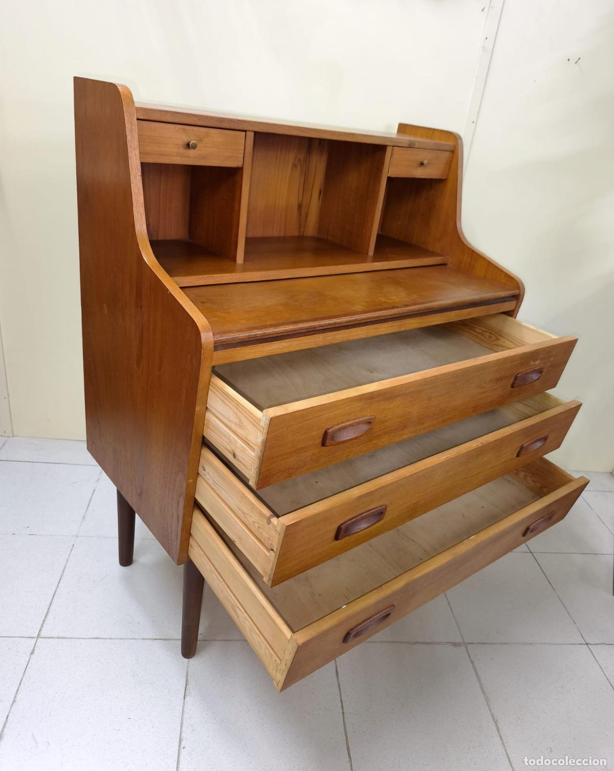 Antig&uuml;edades: Comoda escritorio Mid Century - Foto 10