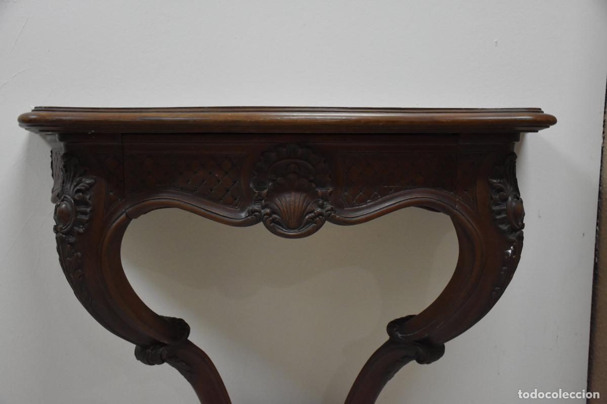 Antig&uuml;edades: Consola clasica de pared Luis XV - Foto 2