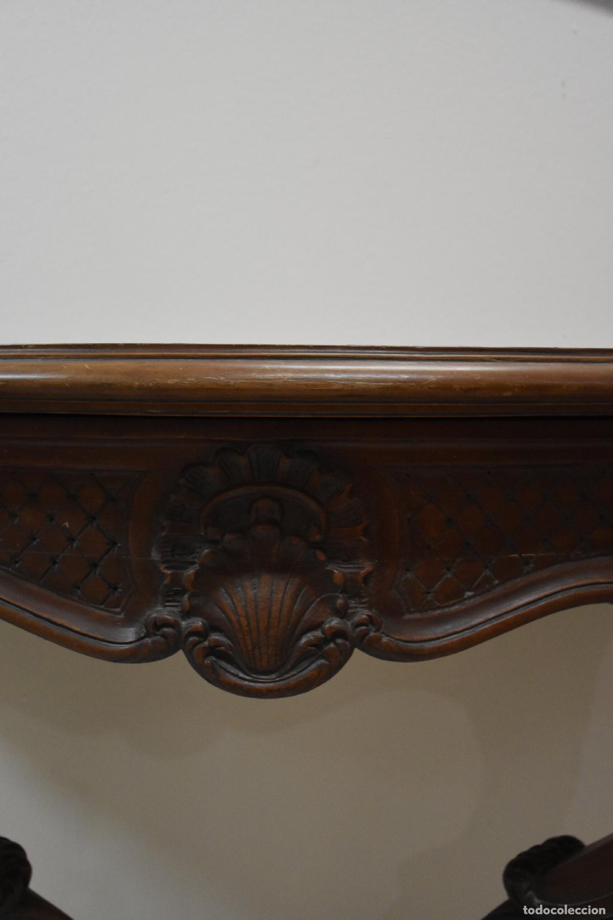 Antig&uuml;edades: Consola clasica de pared Luis XV - Foto 3