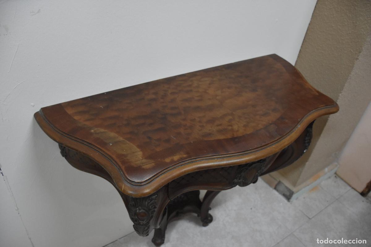Antig&uuml;edades: Consola clasica de pared Luis XV - Foto 6