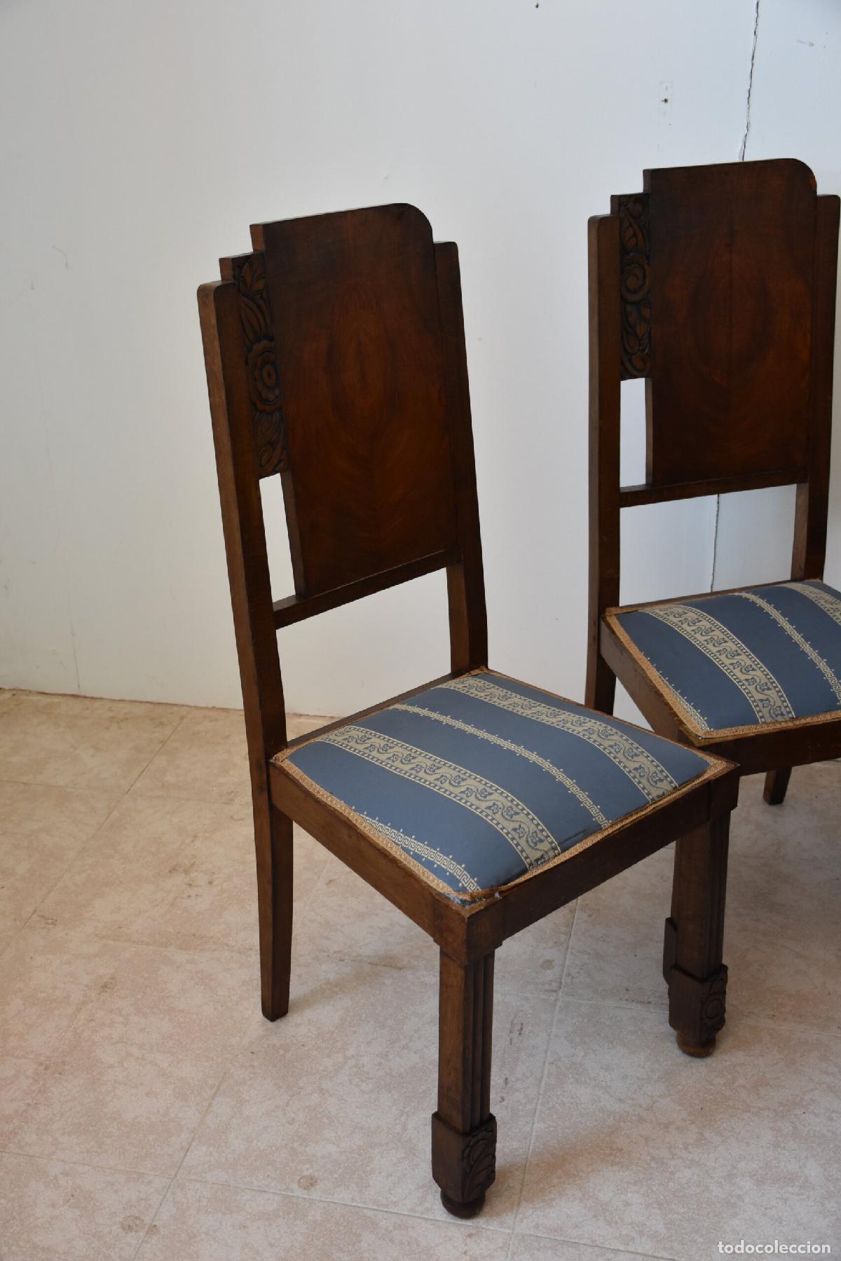 Antig&uuml;edades: Conjunto de comedor estilo Art Deco - Foto 7
