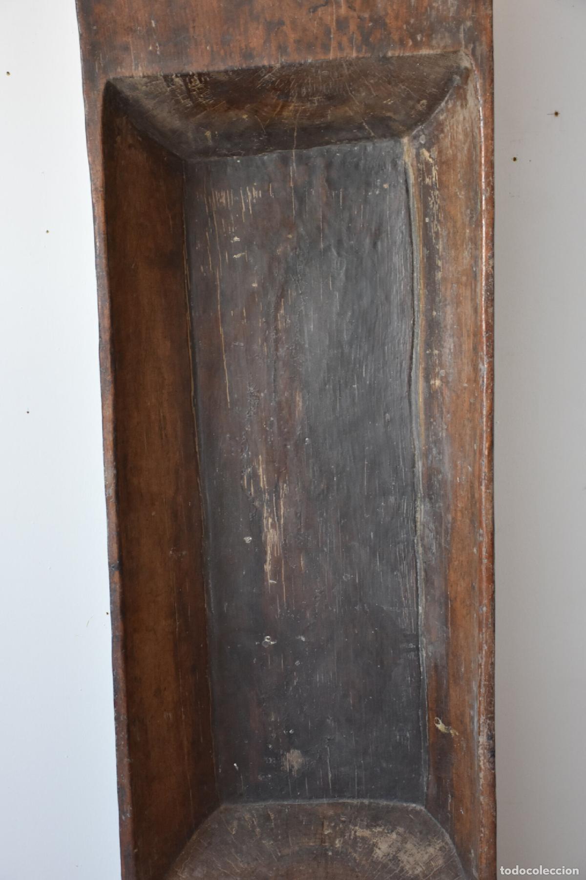 Antig&uuml;edades: Artesa antigua madera maciza - Foto 2