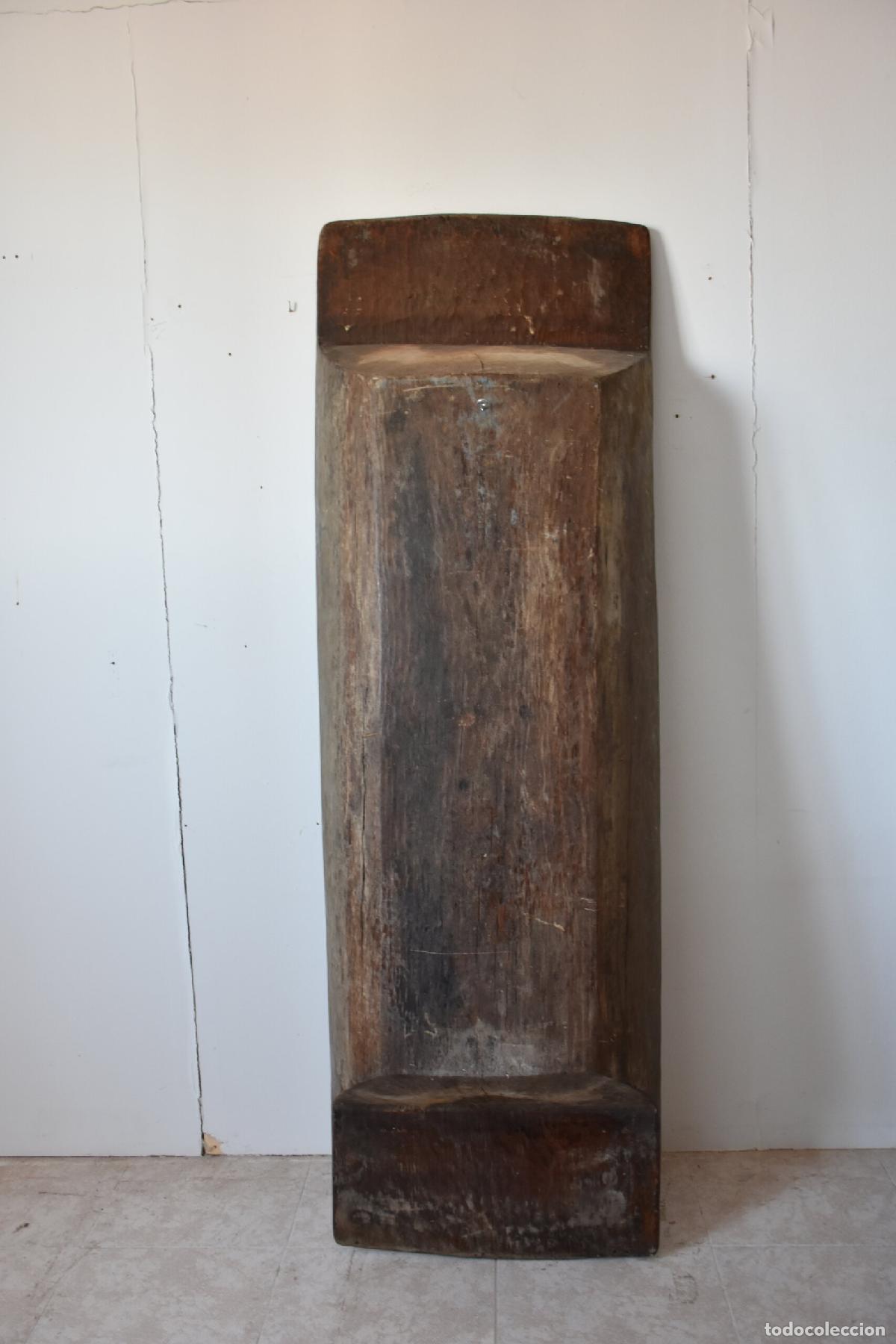 Antig&uuml;edades: Artesa antigua madera maciza - Foto 5