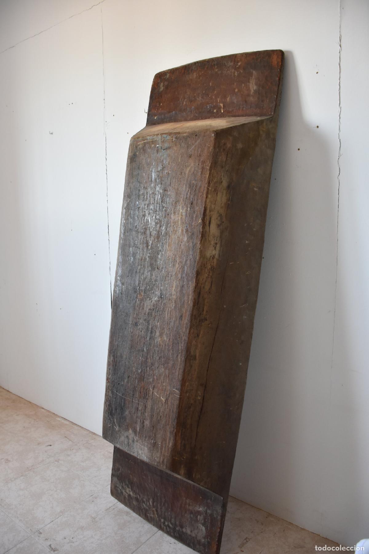 Antig&uuml;edades: Artesa antigua madera maciza - Foto 6
