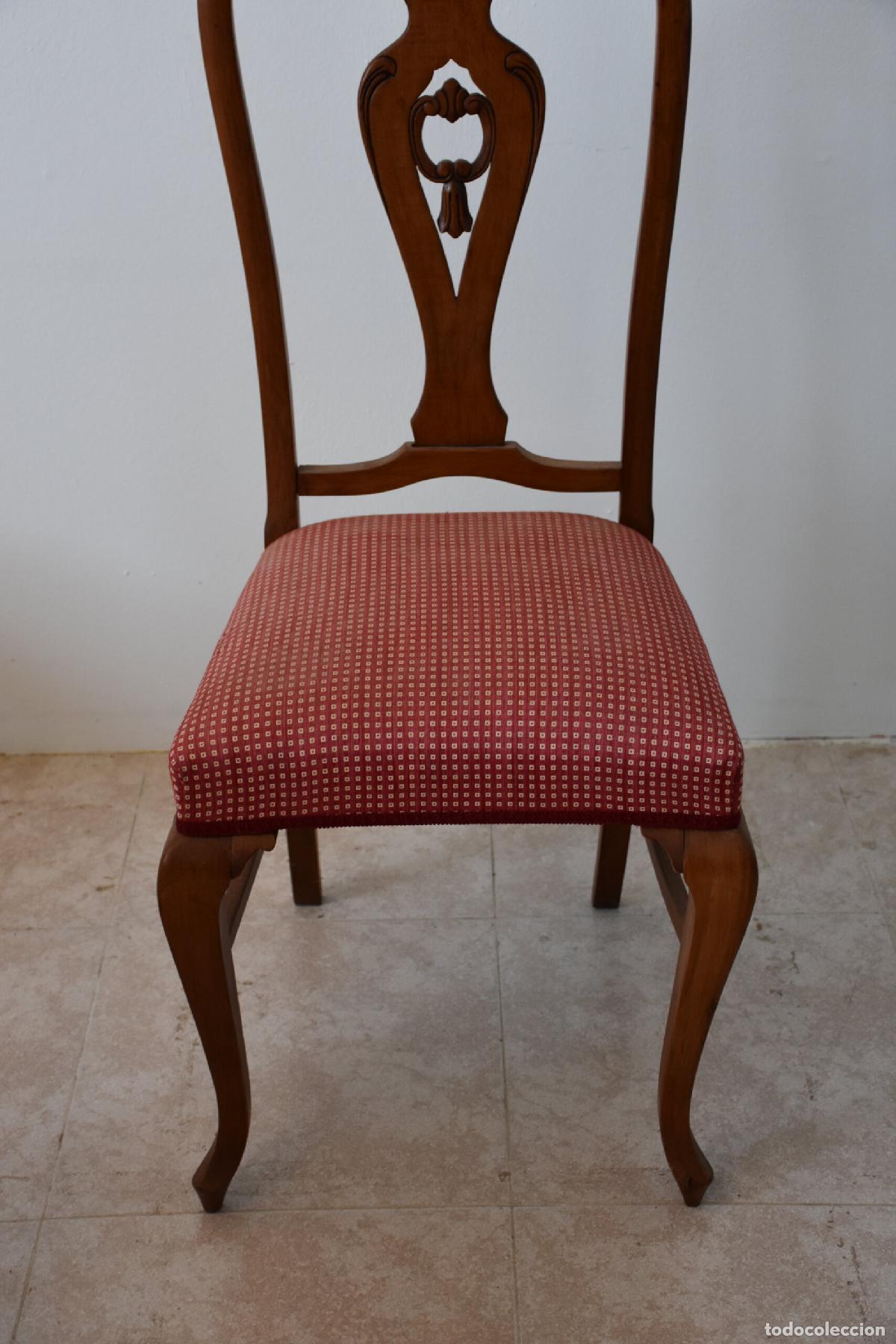 Antig&uuml;edades: Conjunto comedor Isabelino con mesa extensible - Foto 5