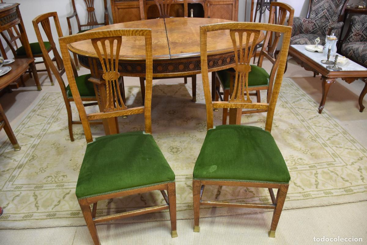 Antig&uuml;edades: Comedor antiguo madera caoba rubia - Foto 2