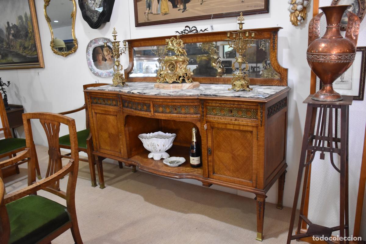 Antig&uuml;edades: Comedor antiguo madera caoba rubia - Foto 8