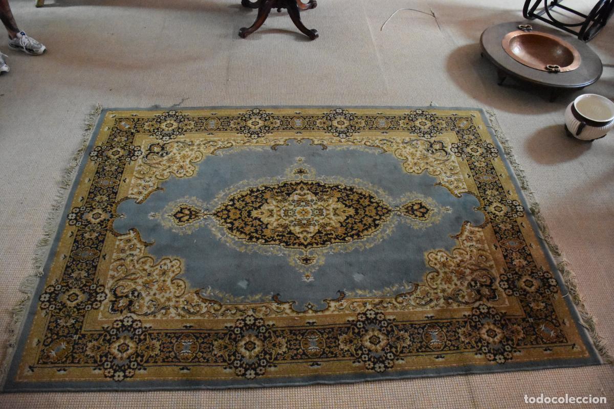 Oggetti Antichi: Alfombra tipo persa azul 240 x 165 cm