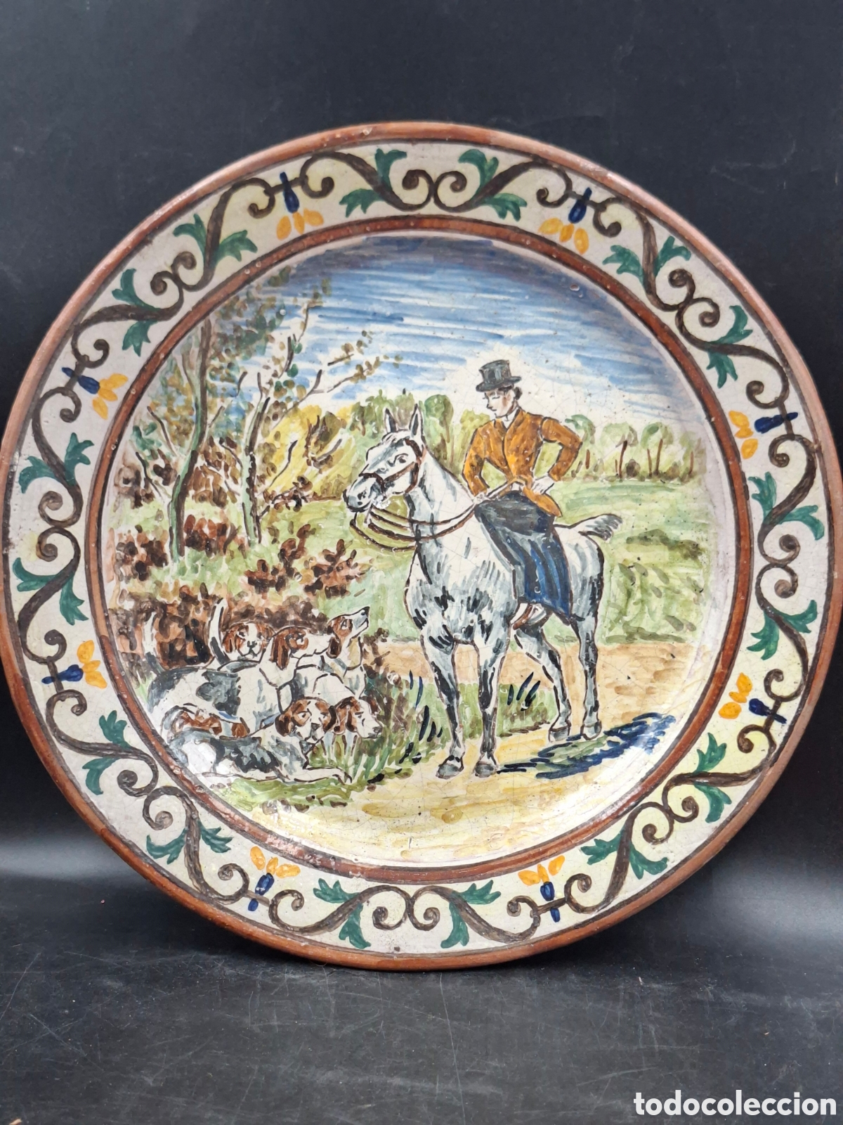 Antig&uuml;edades: Plato 30 cm Modest M. Casademunt Sabadell