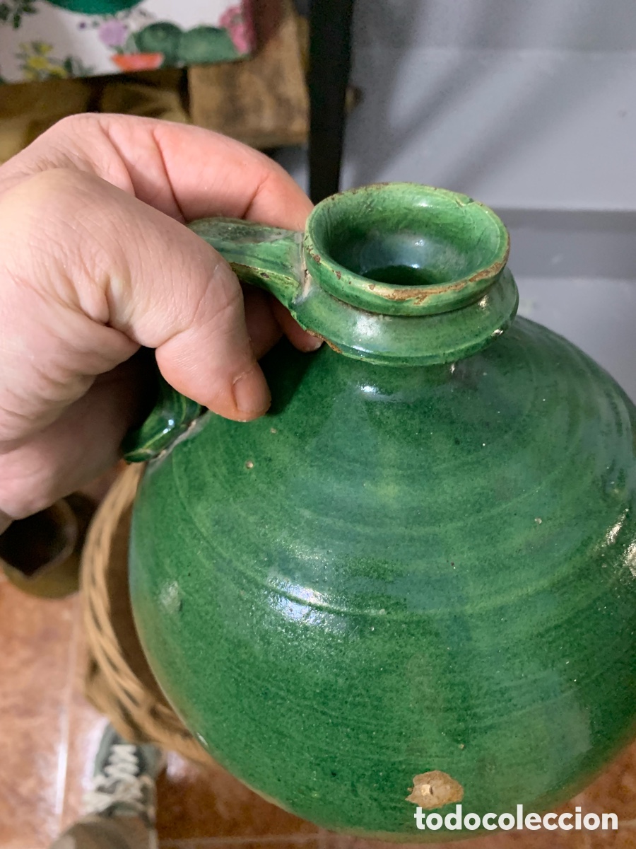 Antig&uuml;edades: PERULA DE TRIANA / C&Aacute;NTARO VERDE DE ACEITE - Foto 3