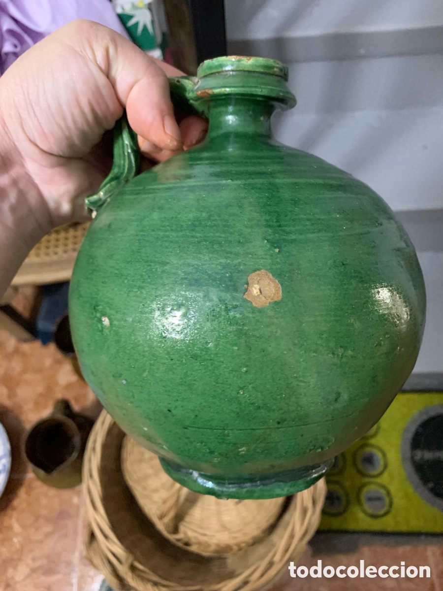 Antig&uuml;edades: PERULA DE TRIANA / C&Aacute;NTARO VERDE DE ACEITE