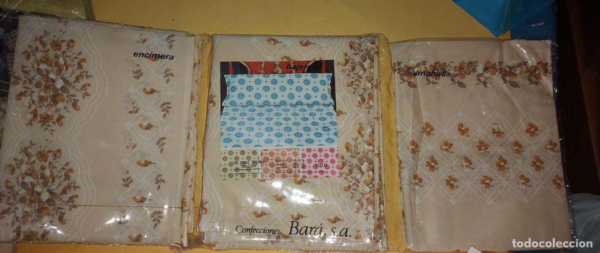 Antig&uuml;edades: , JUEGO CAMA, ENCIMERA, BAJERA, ALMOHADA, TERLENKA