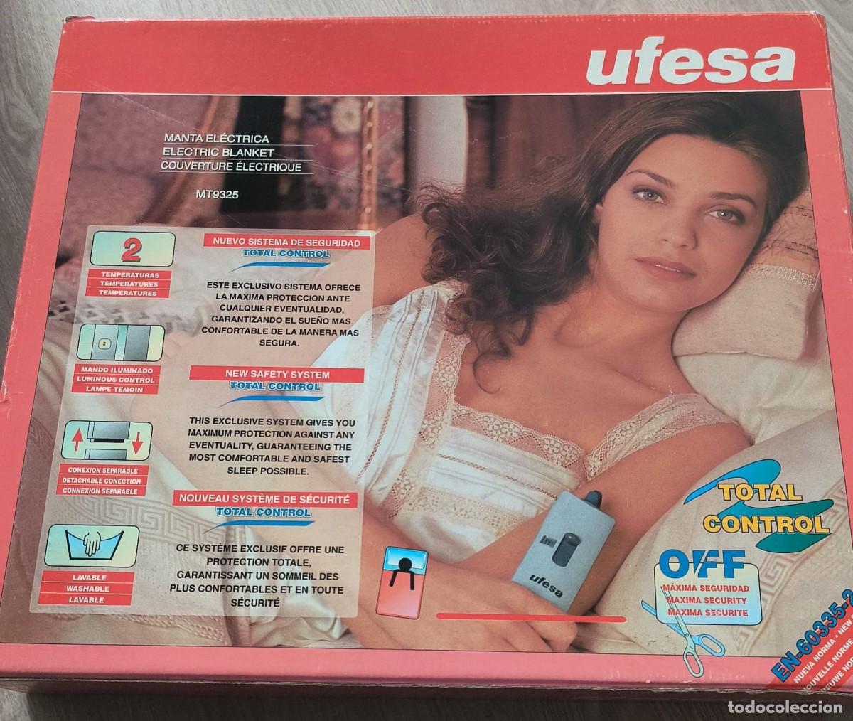Antig&uuml;edades: Manta el&eacute;ctrica UFESA MT9325