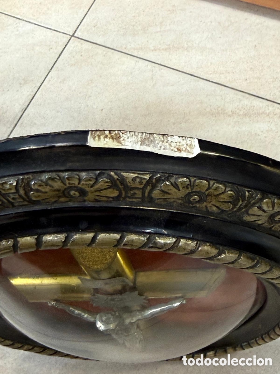 Antig&uuml;edades: Bonito crucificado cristal bomb&eacute; - Foto 7