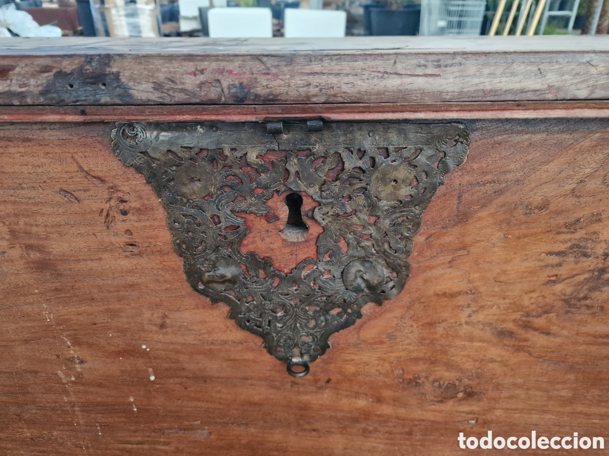 Antig&uuml;edades: Ba&uacute;l javan&eacute;s antiguo - Foto 2
