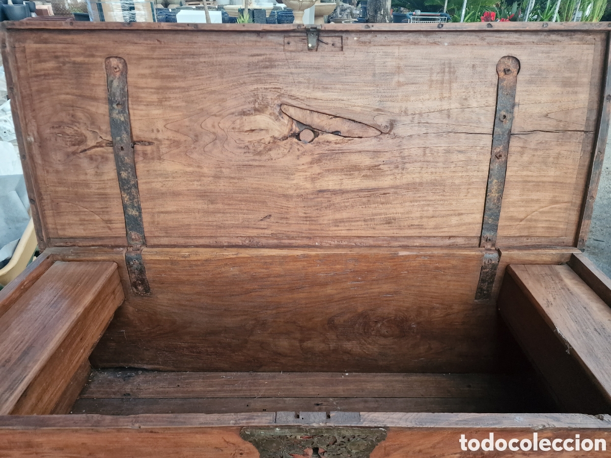 Antig&uuml;edades: Ba&uacute;l javan&eacute;s antiguo - Foto 7