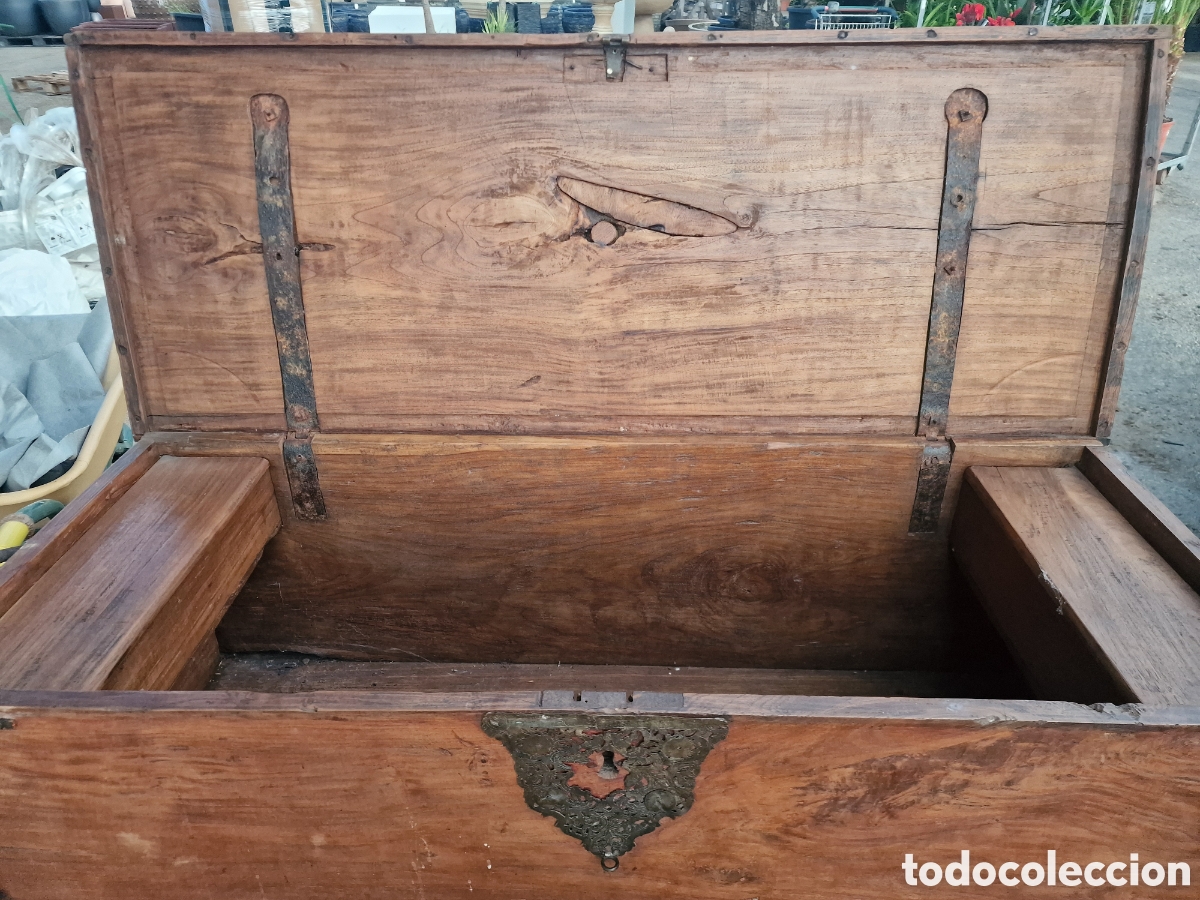 Antig&uuml;edades: Ba&uacute;l javan&eacute;s antiguo - Foto 8