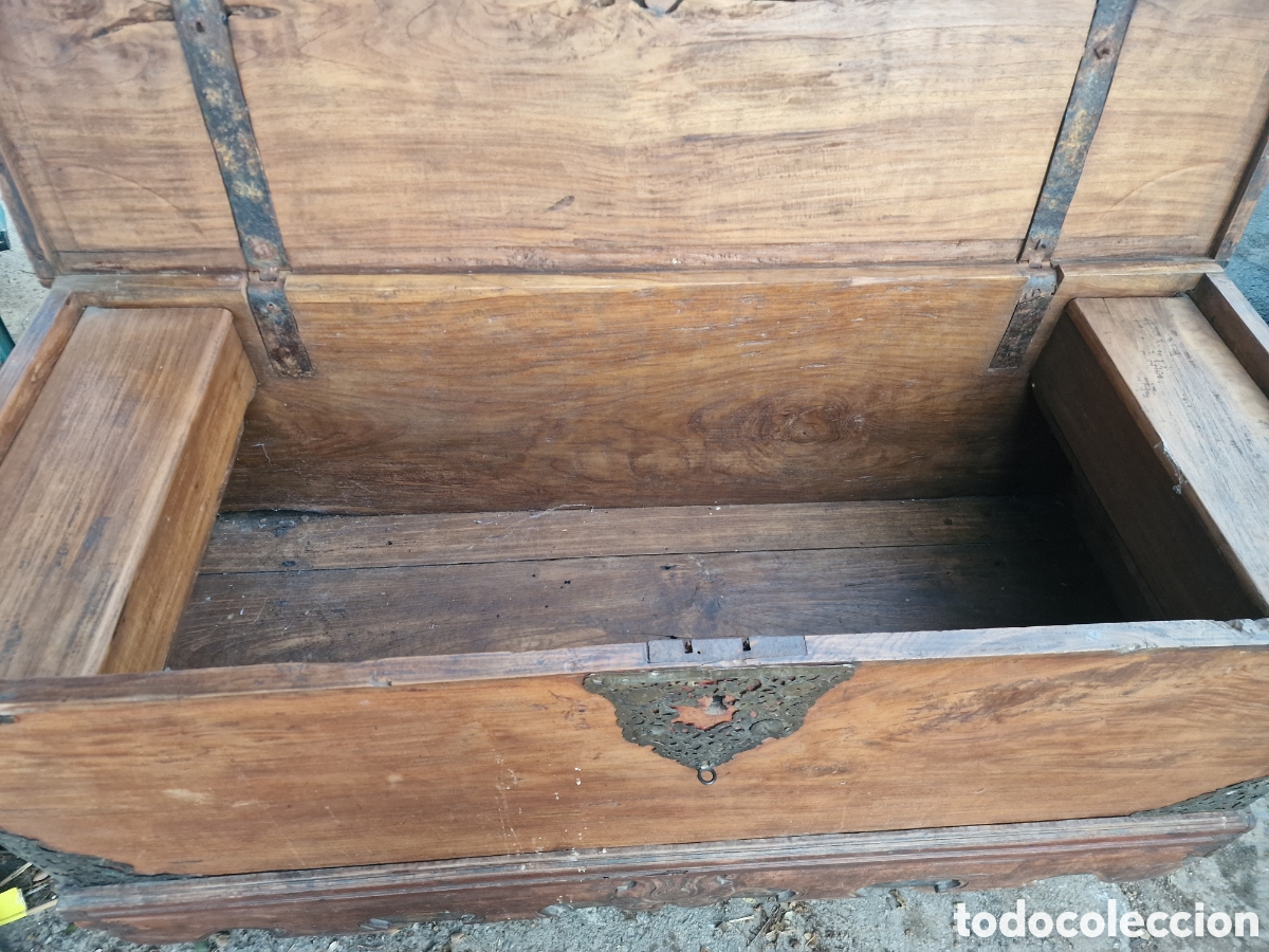Antig&uuml;edades: Ba&uacute;l javan&eacute;s antiguo - Foto 9