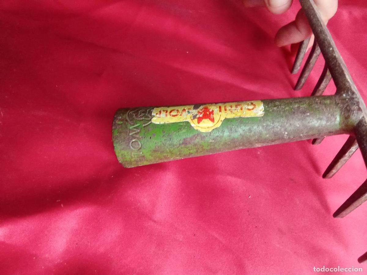 Antig&uuml;edades: Rastrillo marca wolf. Caja hierros - Foto 4