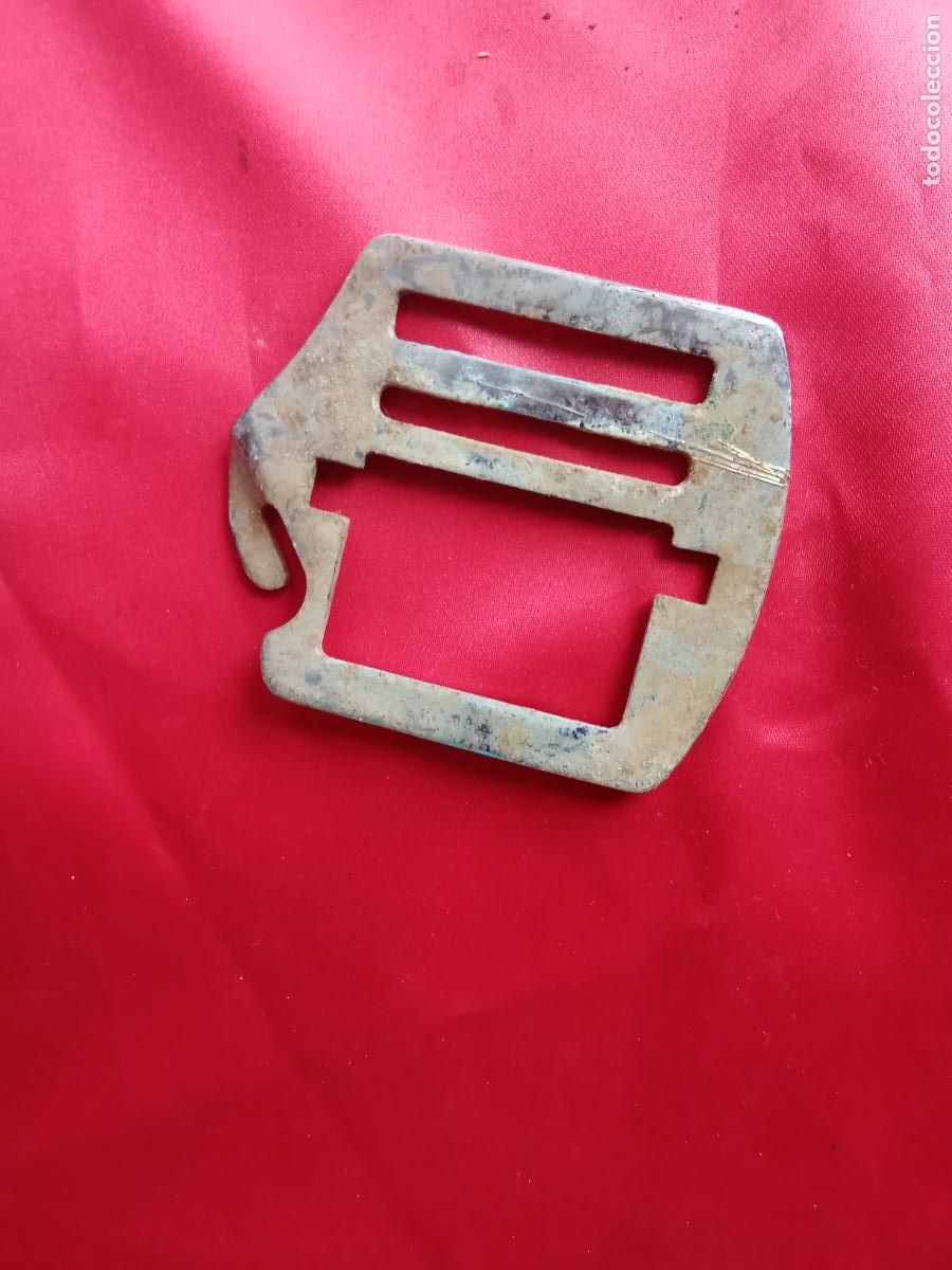 Antig&uuml;edades: Hebilla cintur&oacute;n plomo buceo. Caja t&eacute;cnica - Foto 2