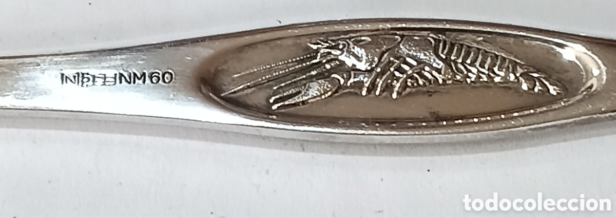 Antig&uuml;edades: Set Cubiertos de Plata Punzonada - Foto 13