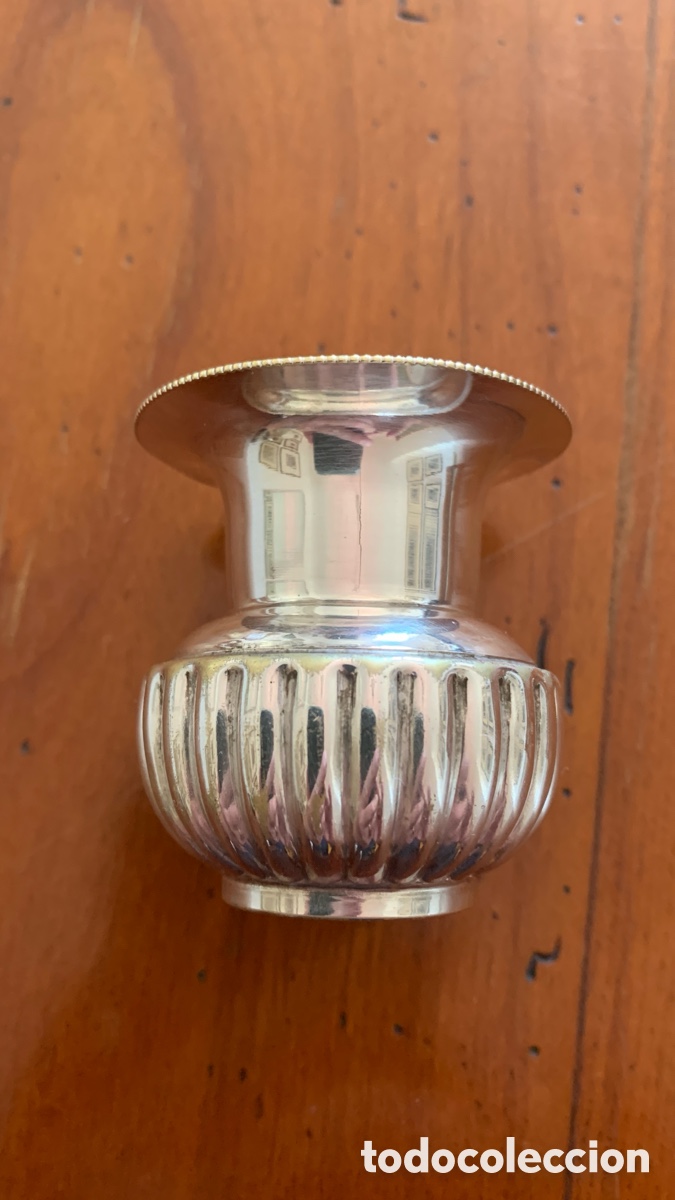 Antig&uuml;edades: Antiguo Palillero De Mesa Copita S. XIX-XX - Estilo Christofle / Cardeilhac