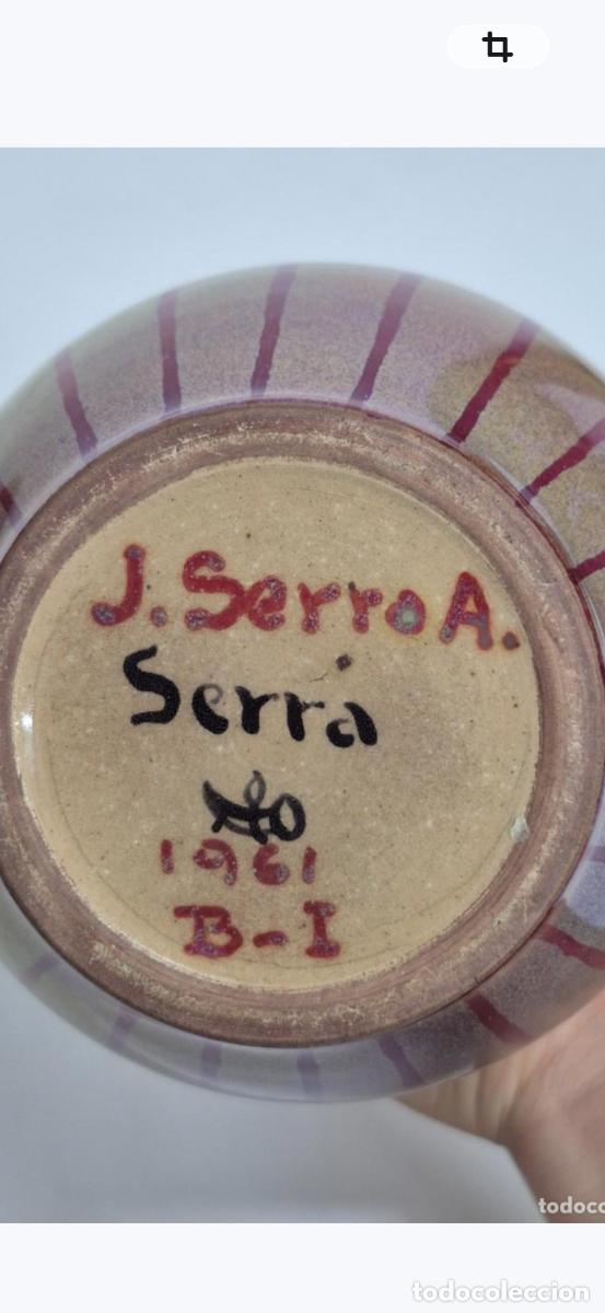 Antig&uuml;edades: Jarron Serra ceramica